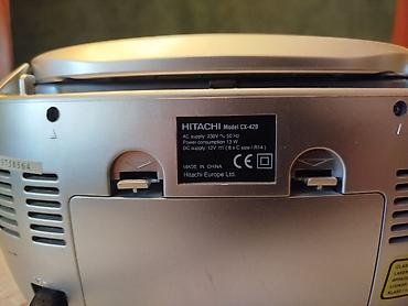 panasonic sb: Hitachi radiokasetofon. Nema antenu inace radi, malo ga zeza dugme za — 10