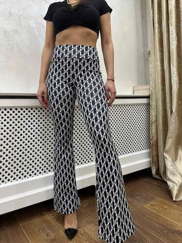 Pantalone: S (EU 36), M, XL, Visok struk, Zvoncare — 6