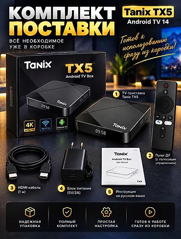 video: Мощная Смарт ТВ Приставка Tanix TX5 (4GB / 64GB) — Android 14 & — 3