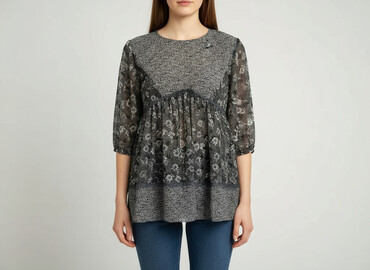 bluzki boho plus size: Atmosphere, Bluzka damska, rozmiar M