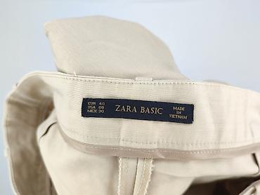 c buty: Zara, Spodnie materiałowe damskie, rozmiar L — 4