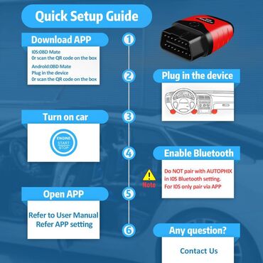 Alati za automobile: AUTOPHIX 3210 Bluetooth OBD2 Auto Dijagnostika Detalji o proizvodu — 12