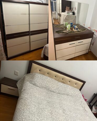 Mətbəx mebeli: İkinəfərlik çarpayı, Dolab, Termo, 2 tumba, İşlənmiş