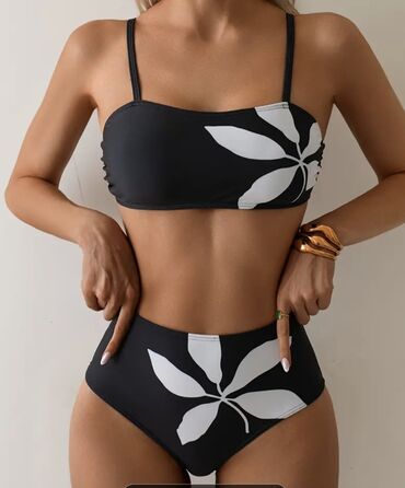 s oliver kupaći kostimi: S (EU 36), Polyester, Floral, color - Black