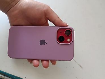 iphon 14 pro max: IPhone 13 mini, Б/у, 256 ГБ, Красный, Чехол, 74 % — 5