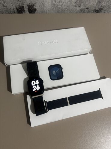 часы apple watch 2: Продаю apple watch series 9 на 45мм в синем цвете ( эпл вотч 9 )