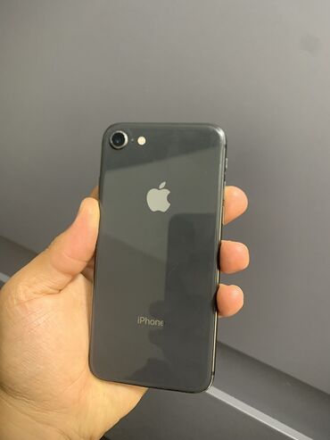 телефонный номер: IPhone 8, Колдонулган, 64 ГБ, 74 %