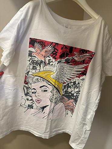 Kişi geyimləri: Futbolka, Armani Exchange, M, rəng - Ağ — 1
