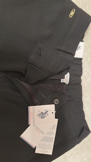 polo assn: Klassik Şalvar, U.S. Polo Assn, rəng - Qara — 1