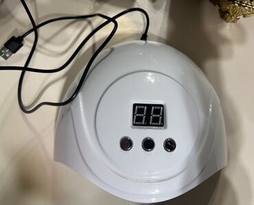 Digər gözəllik və estetika cihazları: Gel-lak üçün UV/LED dırnaq quruducu lampa - Korpus: ağ, yarımkorpus