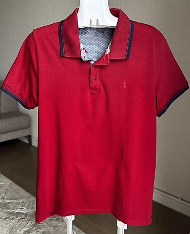 polo classic şalvar: Polo köynək, M, rəng - Qırmızı — 1