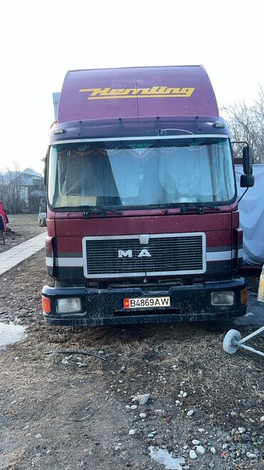 Другие Автомобили: MAN 14 232, двигатель 7 куб, 9,5 дм колеса, 1993 года, кузов