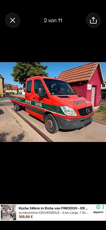 спринтер 2 7 бортовой: Грузовик, Mercedes-Benz, Дубль, Б/у — 2