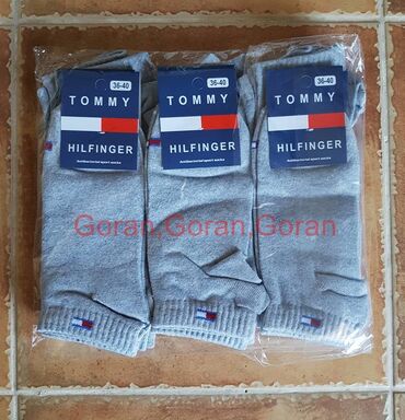 Čarape i donji veš: Muške pamučne čarape. Tommy hilfinger 3/4 muške pamučne čarape — 15