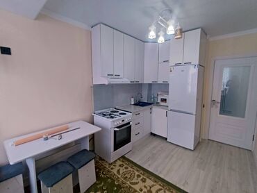 снять квартиру в частном секторе: 1 бөлмө, 39 кв. м, Элитка, 4 кабат, Евроремонт