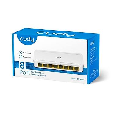 tab s10: CUDY FS108D 8 Port 10/100 Mbps Fast Ethernet Unmanaged Desktop Switch — 1