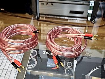 Zvučnici i stereo sistemi: Zvučnički kablovi sa bananama – par - Tip: dvožilni zvučnički kabl - — 2