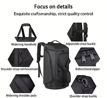 delivery bag: Спортивная/дорожная сумка-трансформер 3-в-1 (сумка, рюкзак, через — 2