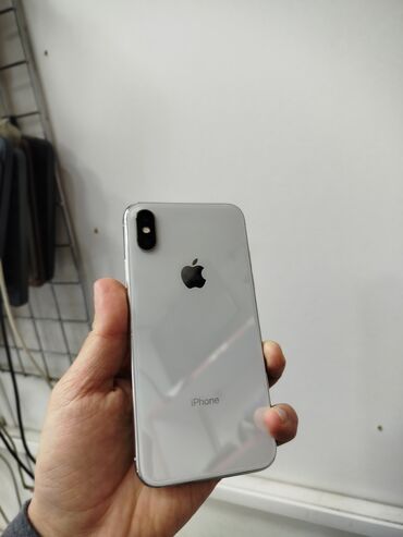 Apple iPhone: IPhone X, 64 GB, Ağ, Sənədlərlə