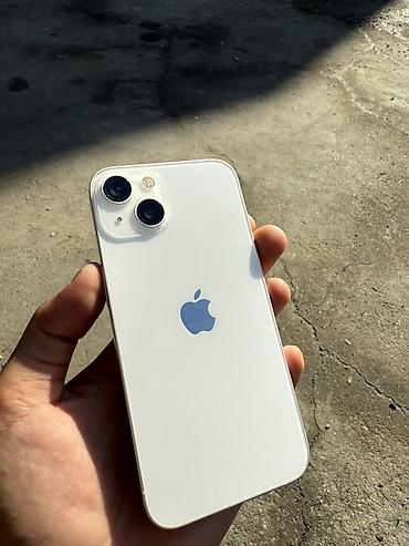 iphone 14 telefon: IPhone 14, Ağ, Face ID — 2