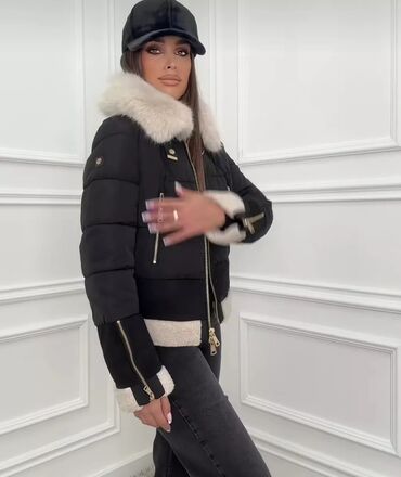 Zimske jakne: M, Jednobojni, Sa postavom, Veštačko krzno — 2