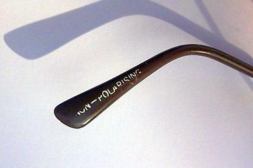 Naočare: POLAROID gold frame AVIATOR. ORIGINAL. IZUZETNO ATRAKTIVNE. Vintage — 7