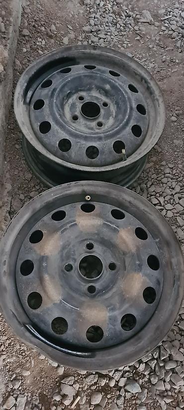 m3 gtr: Железные Диски R 15 Hyundai, Пара, отверстий - 4, Б/у — 1