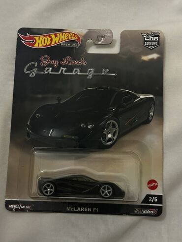 gumuş qaşıq: Hot Wheels Premium – Jay Leno’s Garage seriyası Model: McLaren F1