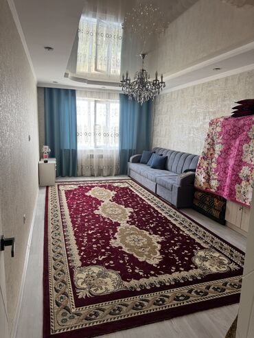 долго срочная квартира бишкек: 1 комната, 50 м², 108 серия, 6 этаж, Евроремонт