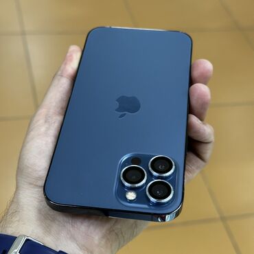 Apple iPhone: IPhone 12 Pro Max, Б/у, 128 ГБ, Синий, 96 % — 3