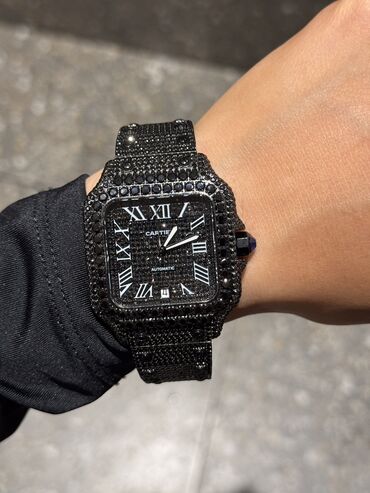 ювелирные изделия из золота: Cartier santos😻 • часы 1:1 клон наивысшего качества. • клон