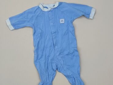 pajacyk niemowlęcy bawełna: Pajacyk, 1-3 m, stan - Dobry