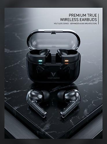 lil solid dual: VOLT-AUDIO Premium True Wireless Earbuds – Volt Elite Series - Tam — 1