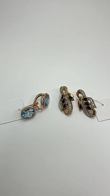 Серьги: Серьги, Проба 585, Без вставки, Женские, Новый — 12