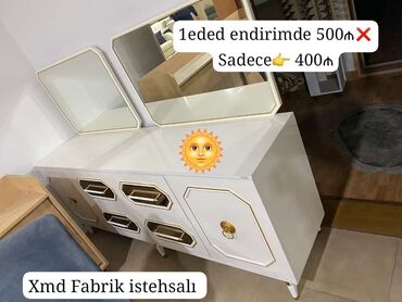 Masa və oturacaq dəstləri: Yeni, Güzgülü