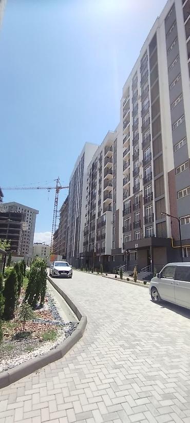 асанбай сити: 1 комната, 45 м², Асанбай мкр Элитка, 6 этаж, ПСО (под самоотделку) — 9