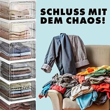 Kutije za odlaganje: Preklopivi organizator za obuću – modularne kutije - Kompaktne — 6