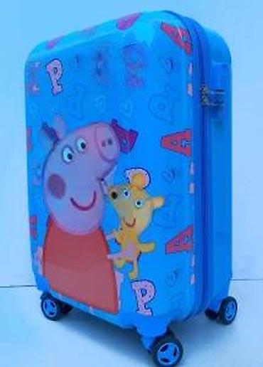 Rančevi, torbe i koferi: Dečji kofer na točkiće – motiv Peppa Pig - Tvrda školjka u — 20