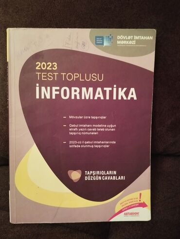 informatika testləri: İnformatika dil test toplusu