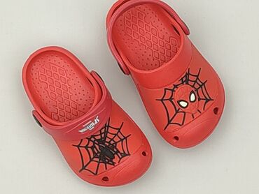 kapcie dziecięce lidl: Klapki Spiderman, 22, Używany