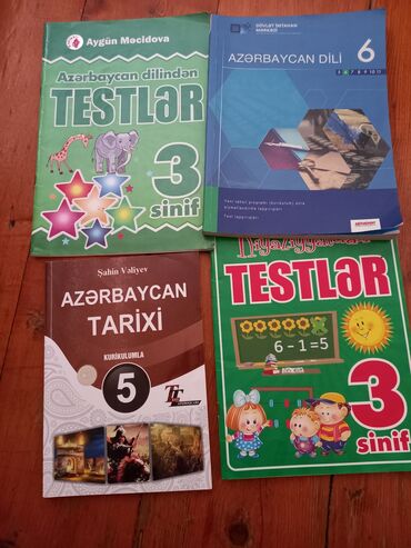 kitab masasi: Kitabların biri 3 man.satılır