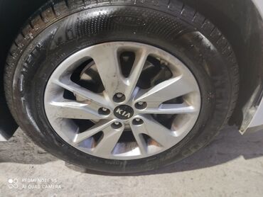 Диски: Литые Диски R 16 Kia, Комплект, отверстий - 4, Б/у