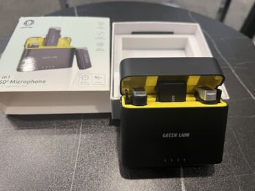 Другие аксессуары для мобильных телефонов: Green Lion 3-in-1 60° Microphone dəsti Peşəkar səs yazımı üçün