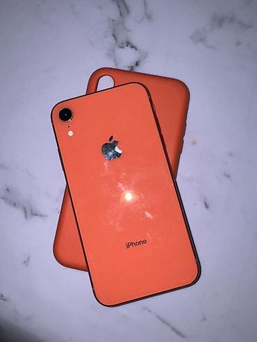 ми 10 с: IPhone Xr, Б/у, 128 ГБ, Коралловый, Чехол — 1