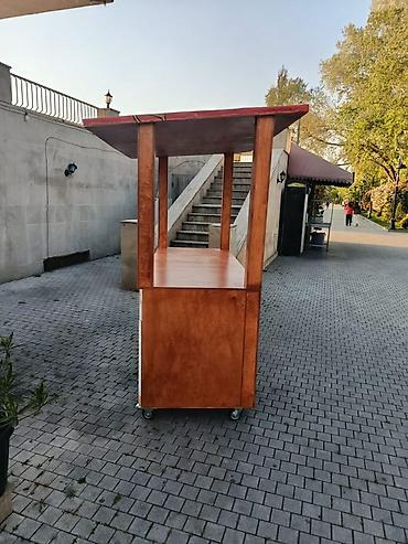 köşk satışı: Məhsul stendi satılır. Maraqlananlar 0703293003 nömrəsi ilə əlaqə — 2