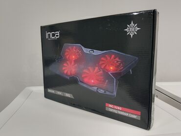 Digər kompüter aksesuarları: Inca - Notebook Gaming Cooling Pad (soyuducu altlıq) • 17" ölçüyə