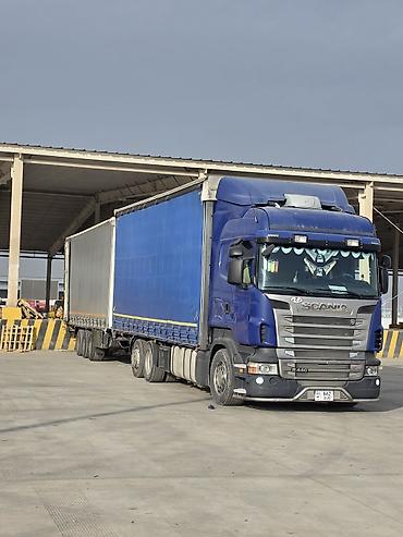 тигач: Тягач, Scania, 2013 г., Тентованный — 2