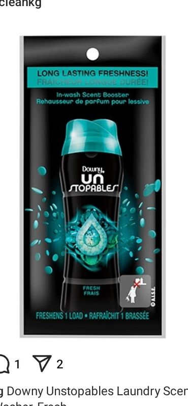 капсулы для стирки: Downy Unstopables Laundry Scent Booster Beads for Washer Fresh 🇺🇲