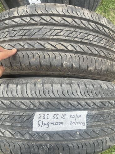 шины 275 40 18: Шины 235 / 55 / R 18, Лето, Б/у, Пара, Легковые, Япония, Bridgestone