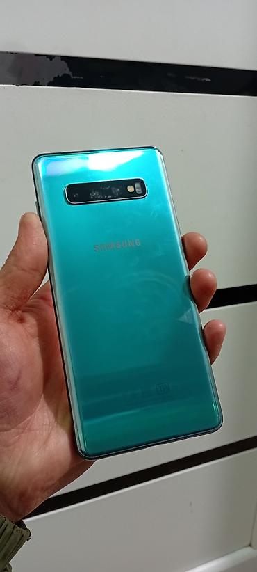 samsung телефон бу: Samsung Galaxy S10 Plus, Б/у, 128 ГБ, цвет - Зеленый, 2 SIM — 1